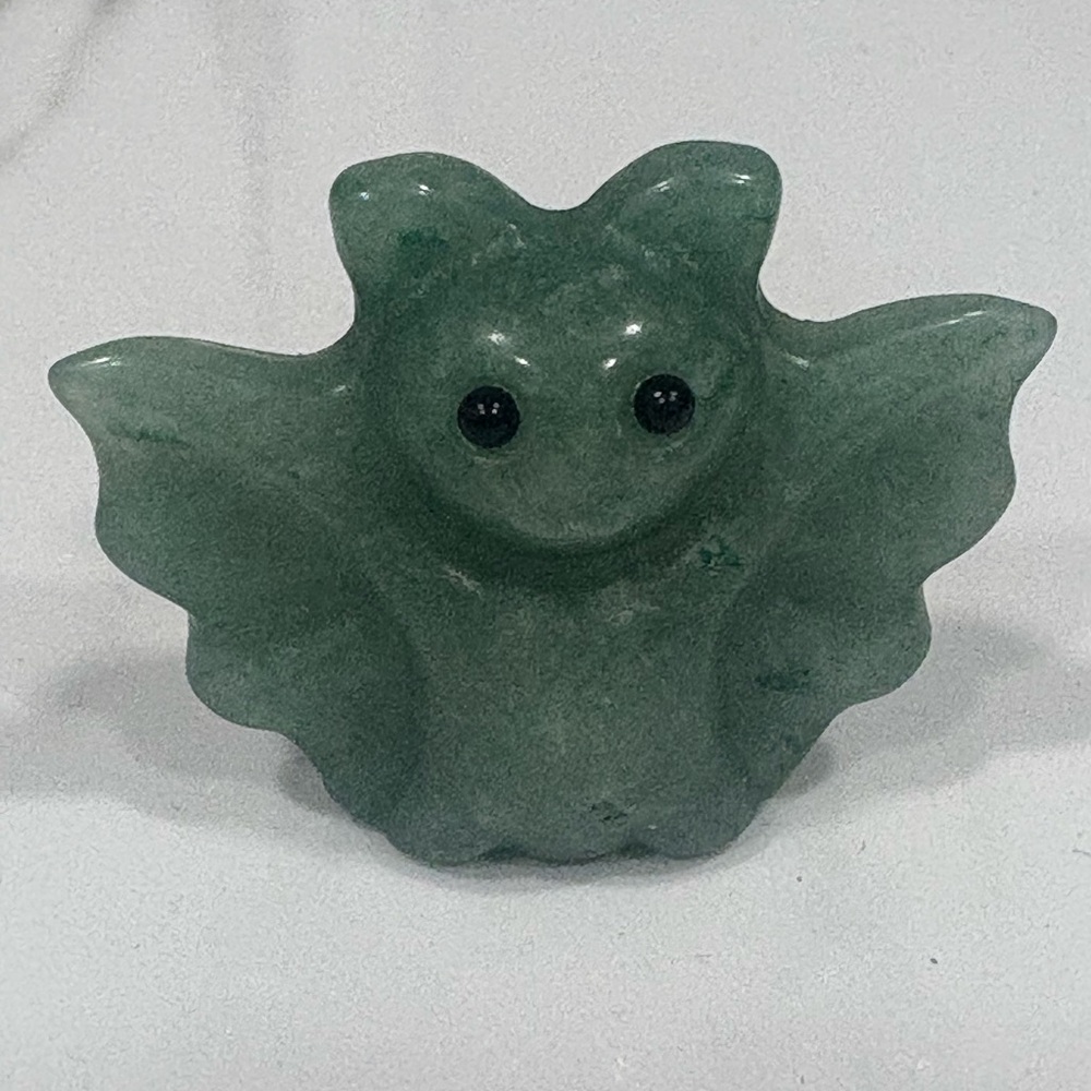 Green Aventurine Bat